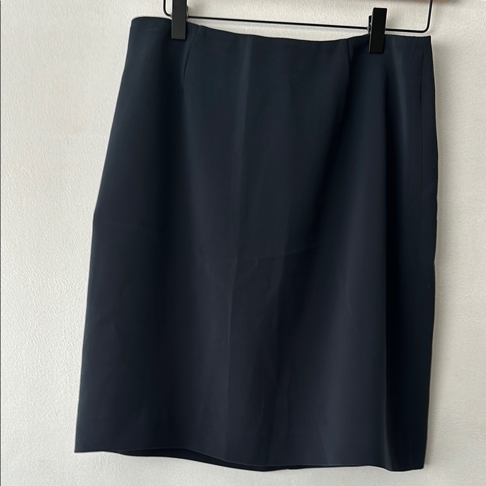 Blue Knee-length Pencil Skirt for Work